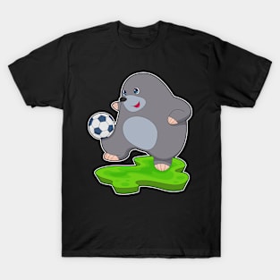 Mole Soccer player Soccer Sports T-Shirt
